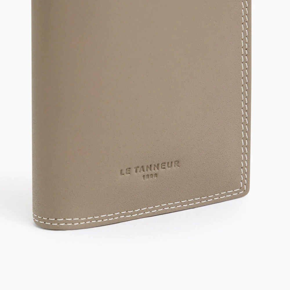 LE TANNEUR - Porte-cartes vertical - Martin - Gris Multicolore