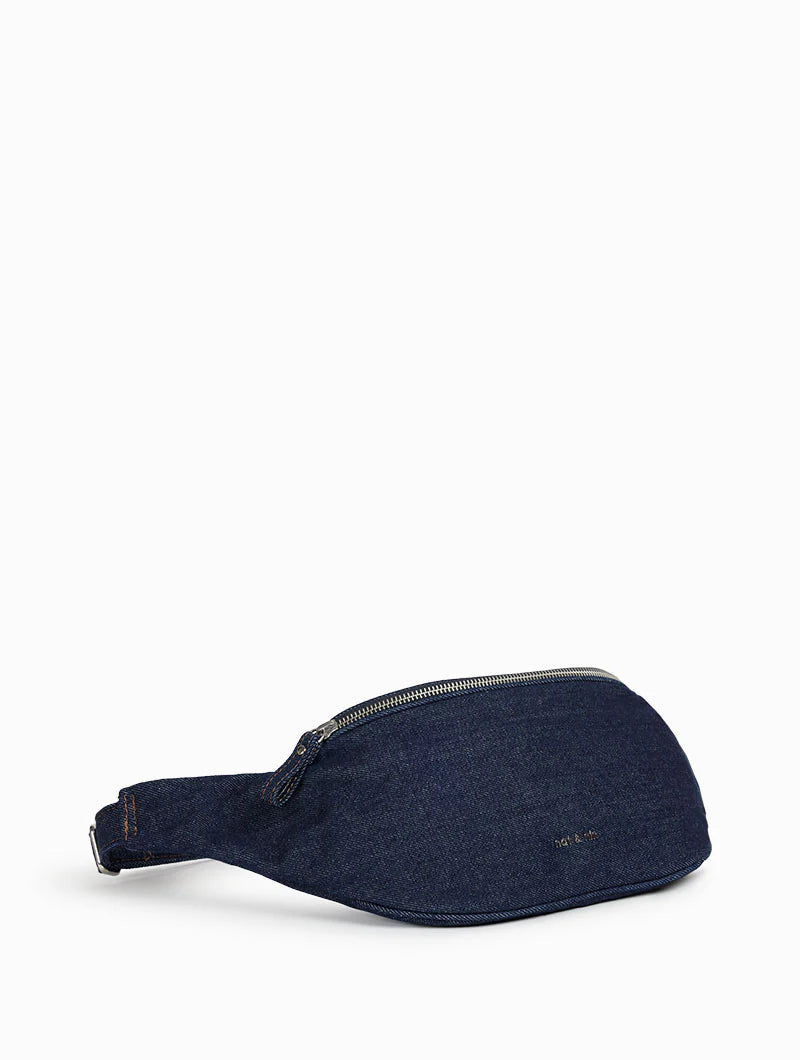 NAT & NIN - Sac banane - Tracy - Denim brut