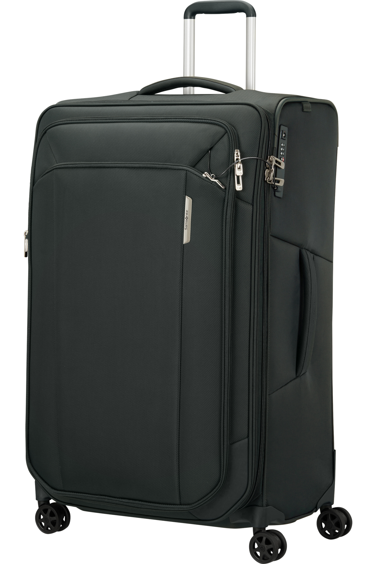 SAMSONITE - Valise Long séjour 4 roues - extensible - Respark - 79 cm - Kaki