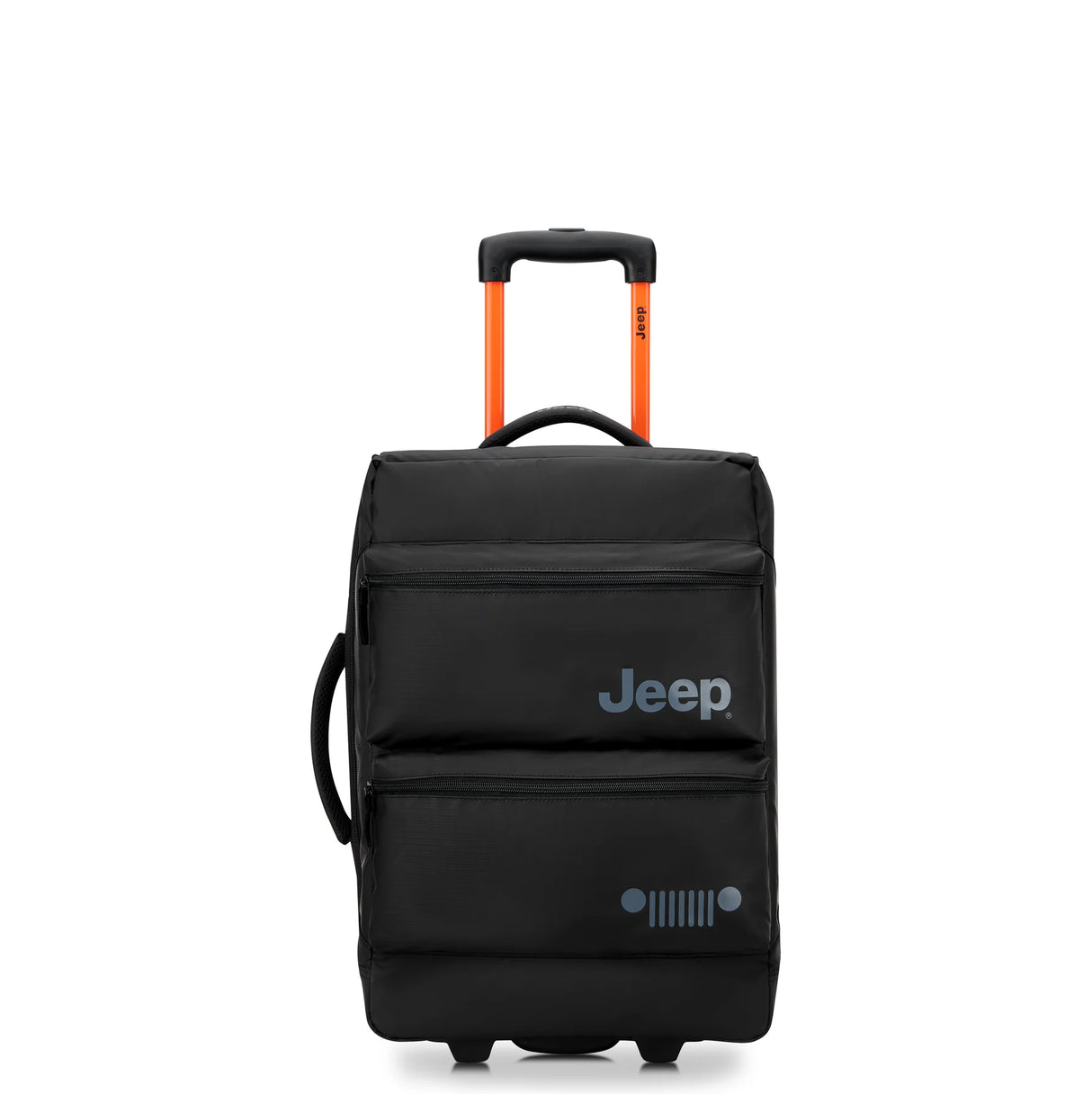 DELSEY PARIS x JEEP® – Sac de voyage trolley cabine avec deux poches devant Noir