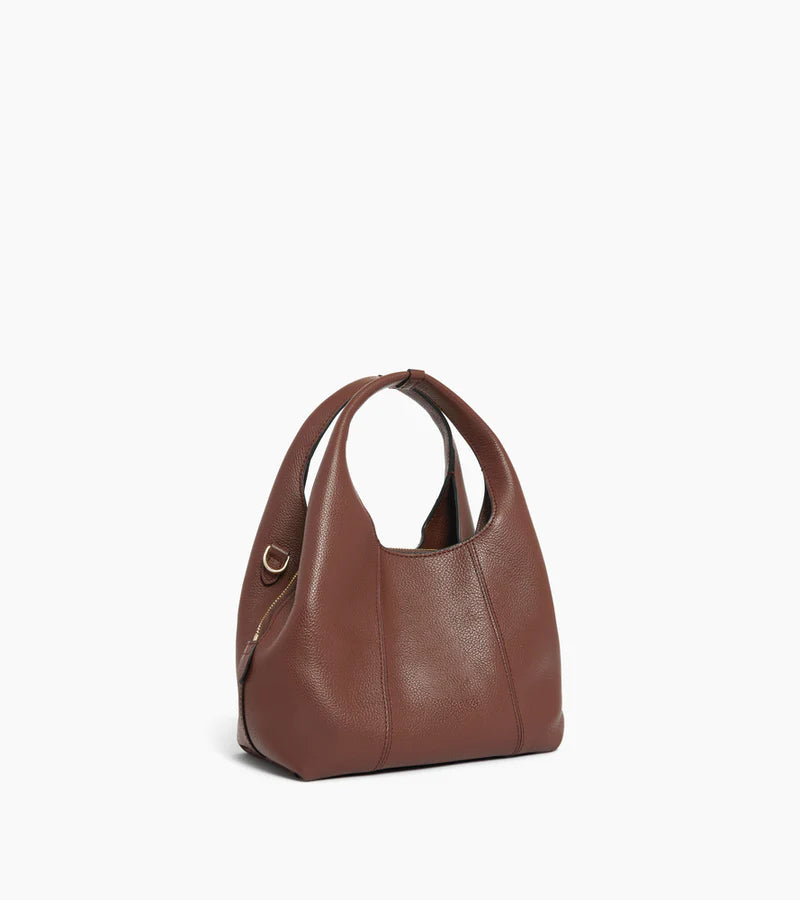 LE TANNEUR- Sac à main Juliette Ebène