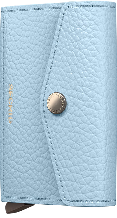 SECRID - Porte cartes porte monnaie Enveloppe wallet Pebble - Ice Blue