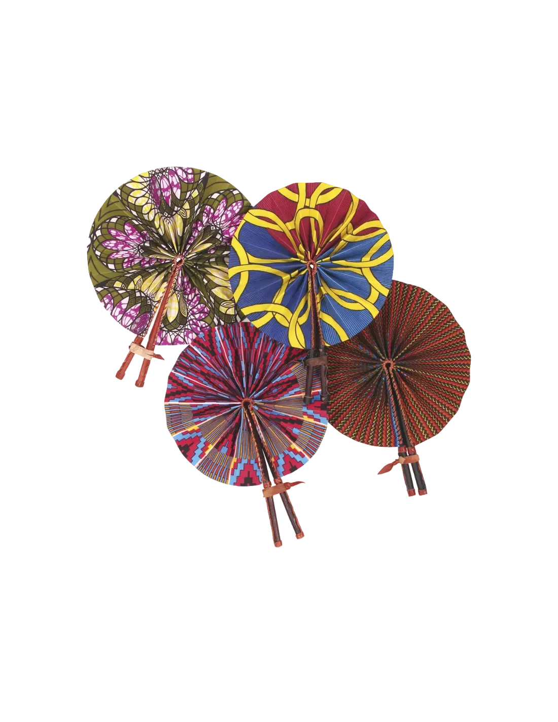 BAGATELLE - Eventail wax multicolore
