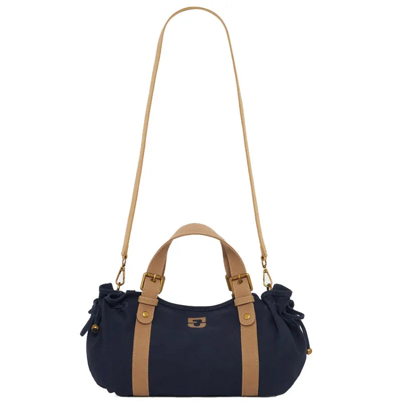 GÉRARD DAREL sac à main 18H toile Marine/Tan