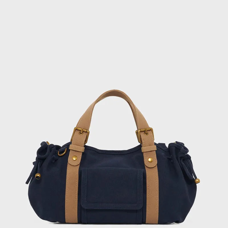 GÉRARD DAREL sac à main 18H toile Marine/Tan