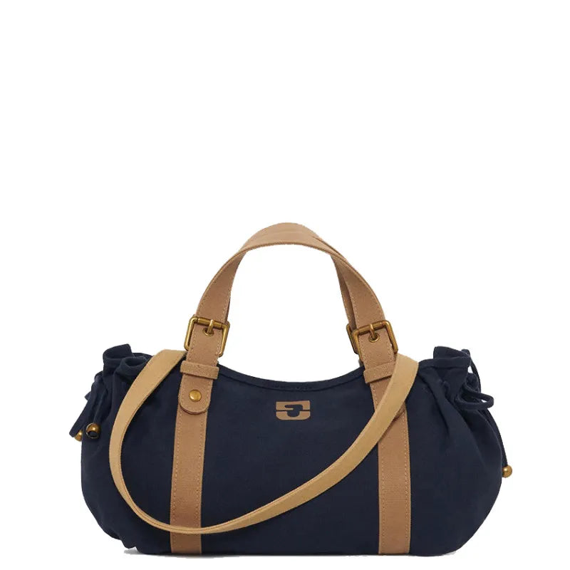 GÉRARD DAREL sac à main 18H toile Marine/Tan