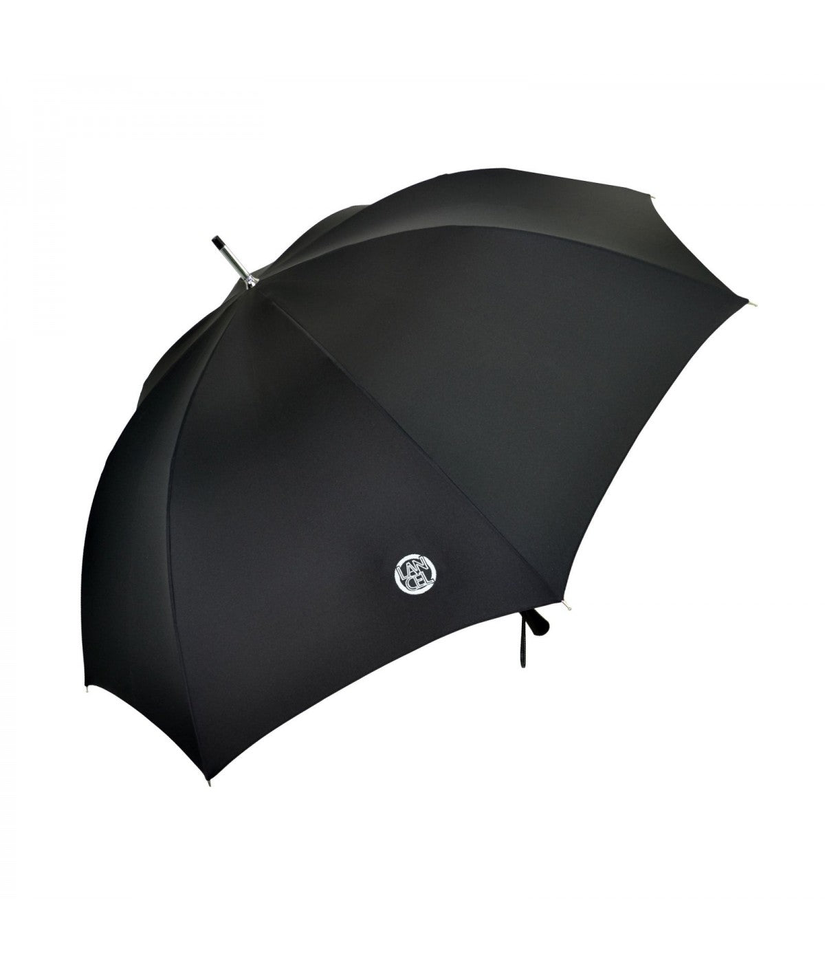 LANCEL PARAPLUIE - Parapluie golf long Lancel à broderie Noir