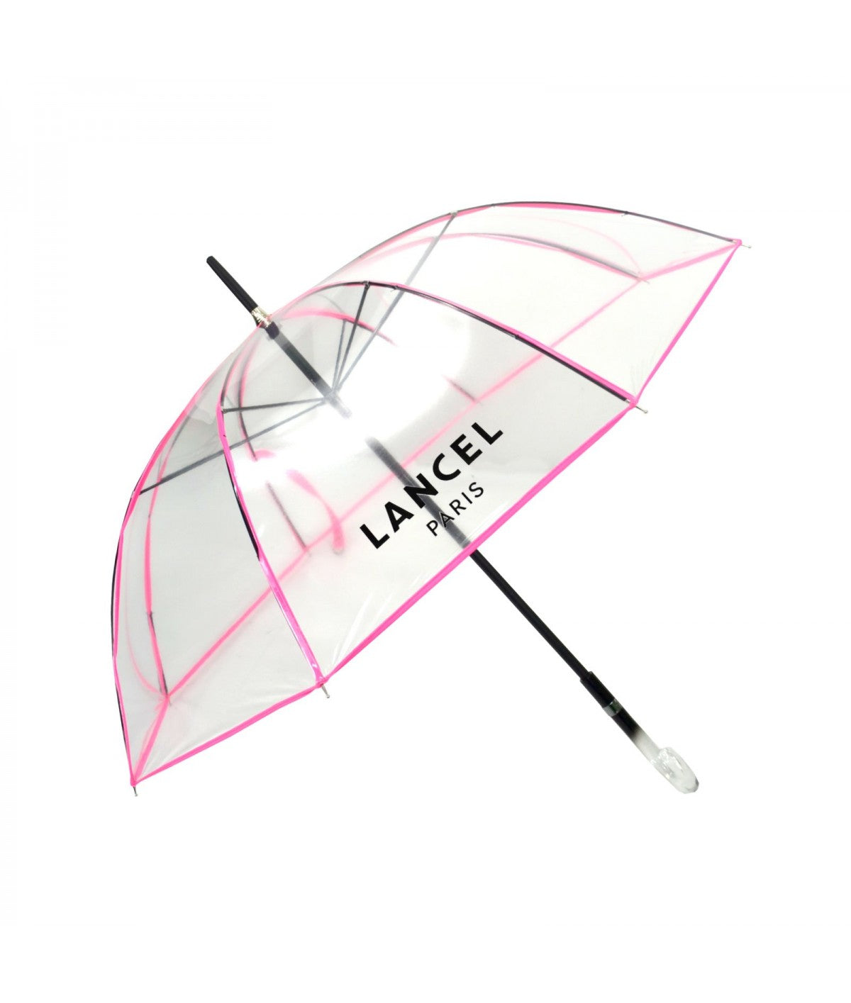Parapluie Lancel - Parapuie Long transparent Rose fluo