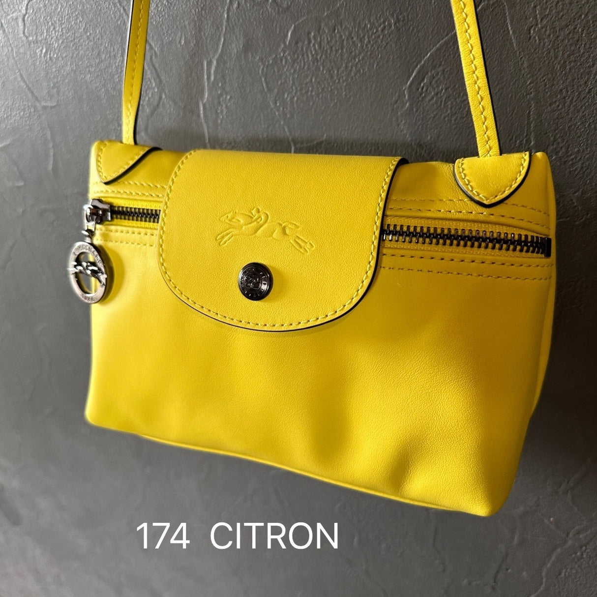 LONGCHAMP - Sac bandoulière - Le Pliage Xtra - Jaune Citron