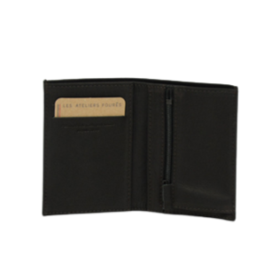 ATELIERS FOURÈS - Mini portefeuille zippé - Baroudeur