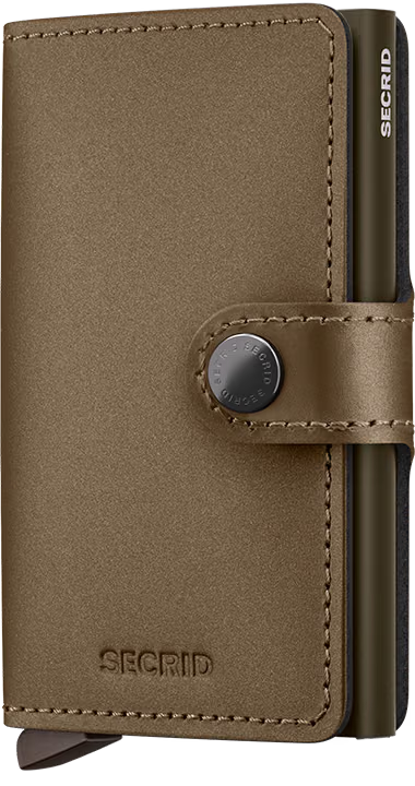 SECRID - Portefeuille Miniwallet Secrid Matte Satin Bronze en cuir