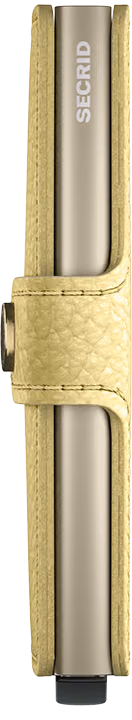 SECRID - Portefeuille Miniwallet Secrid Pebble Butter Yellow