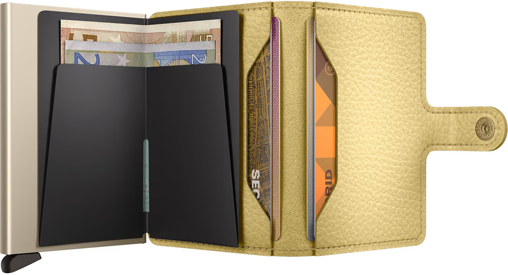 SECRID - Portefeuille Miniwallet Secrid Pebble Butter Yellow