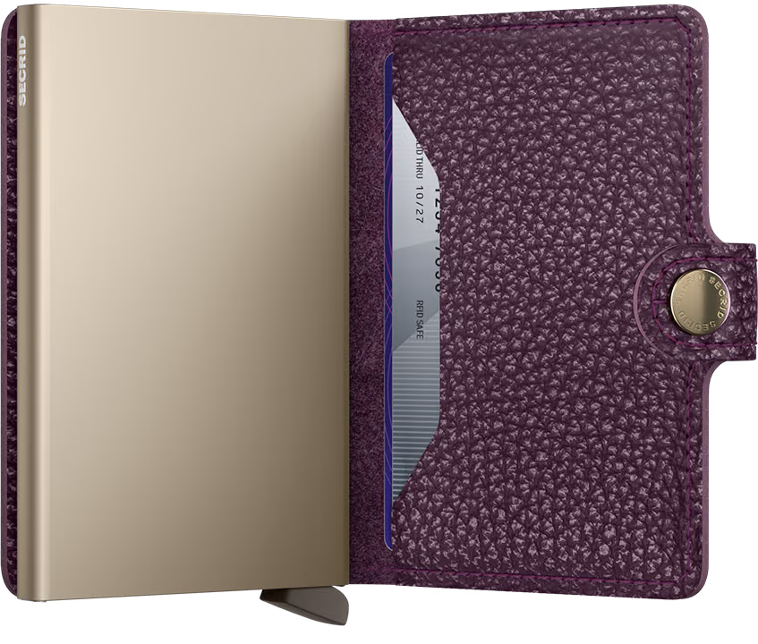 SECRID - Portefeuille Miniwallet Secrid Pebble Grape