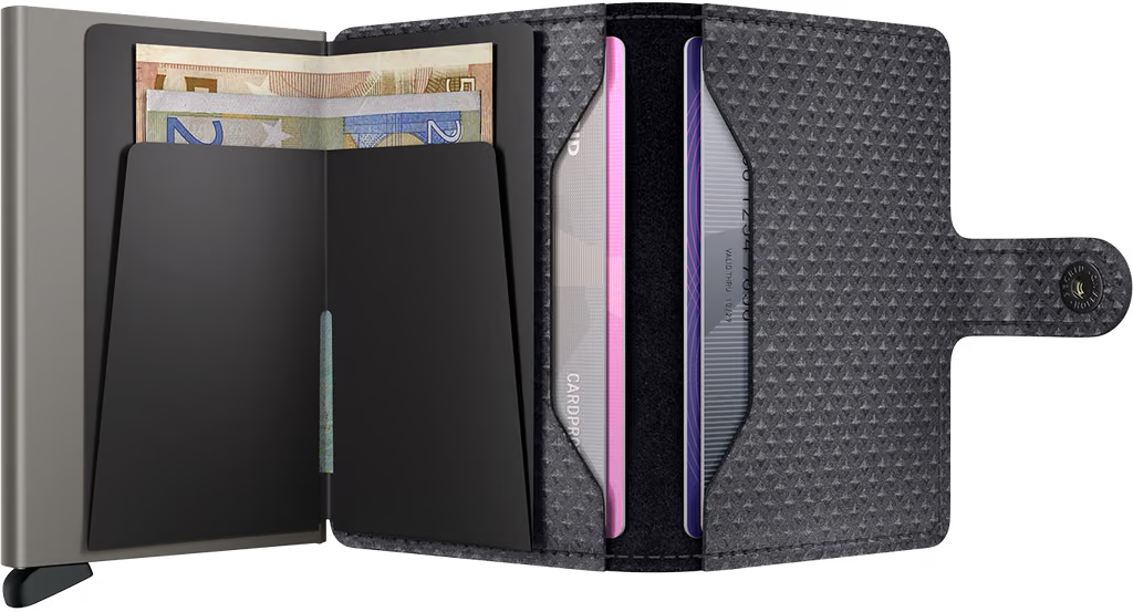 SECRID - Porte cartes Miniwallet Pyramid Grey