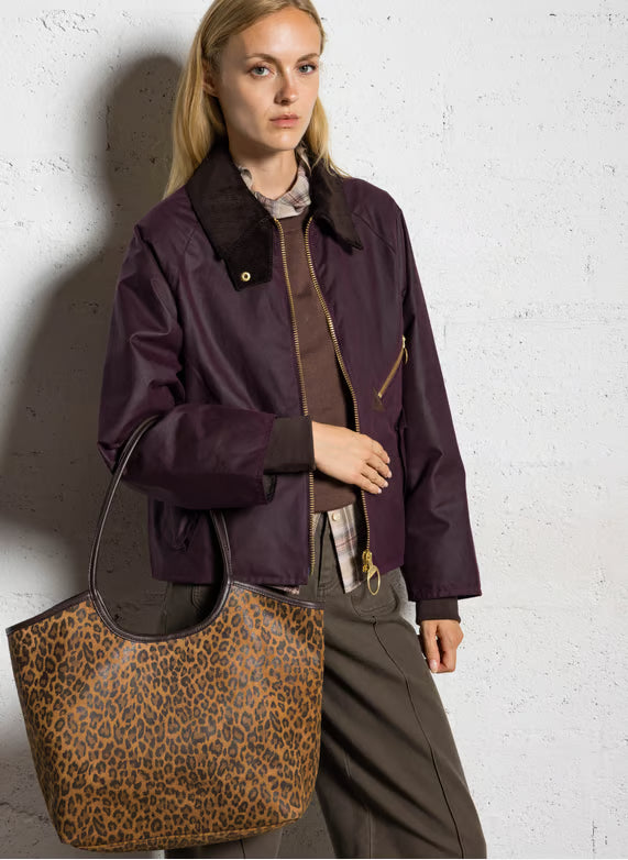 NAT & NIN -Sac bandoulière Milan Léopard