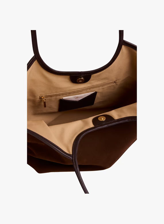 NAT & NIN -Sac bandoulière Milan Ebène