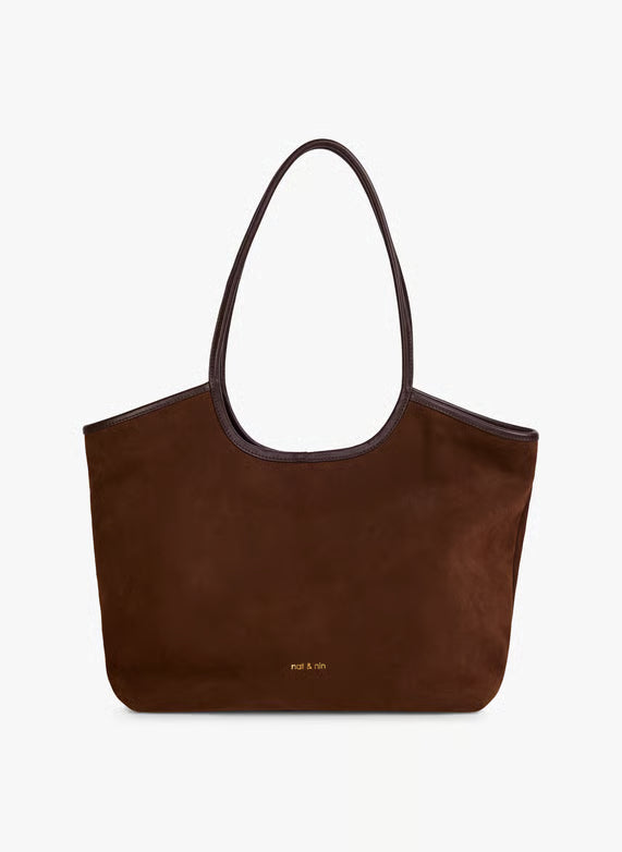 NAT & NIN -Sac bandoulière Milan Ebène