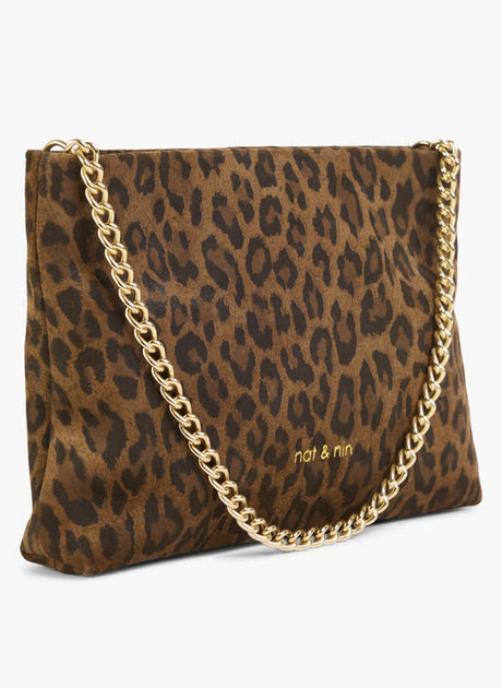 NAT & NIN -Sac bandoulière Molly Léopard