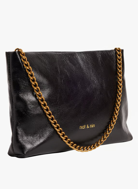 NAT & NIN -Sac bandoulière Molly Noir