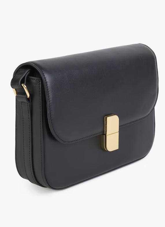 NAT & NIN - Sac bandoulière Alice Medium Noir