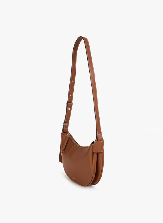 NAT & NIN - Sac bandoulière Lune Noisette