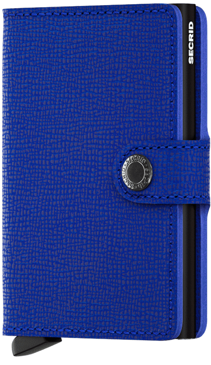 SECRID - Porte cartes Miniwallet Crisple - Indigo BAGADIE PARIS