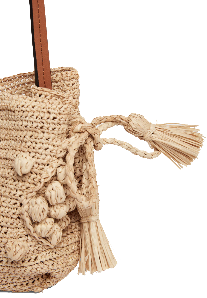 GÉRARD DAREL sac bandoulière - Mini 24 Raphia - ficelle BAGADIE PARIS