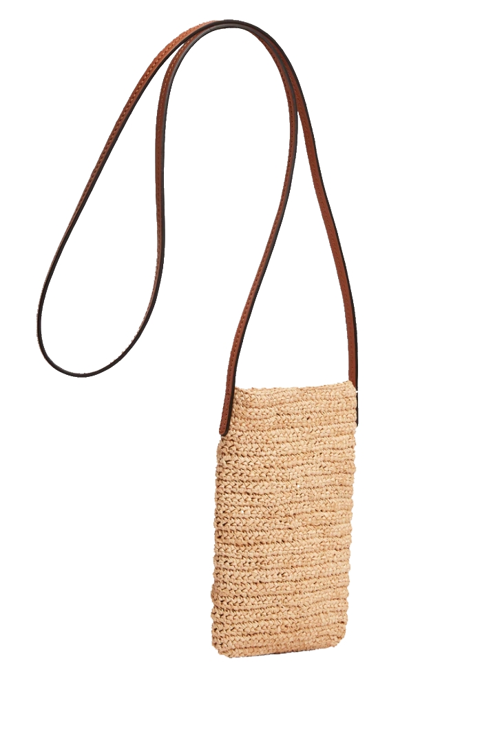 GÉRARD DAREL pochette pour téléphone - Rosie Raphia - ficelle BAGADIE PARIS