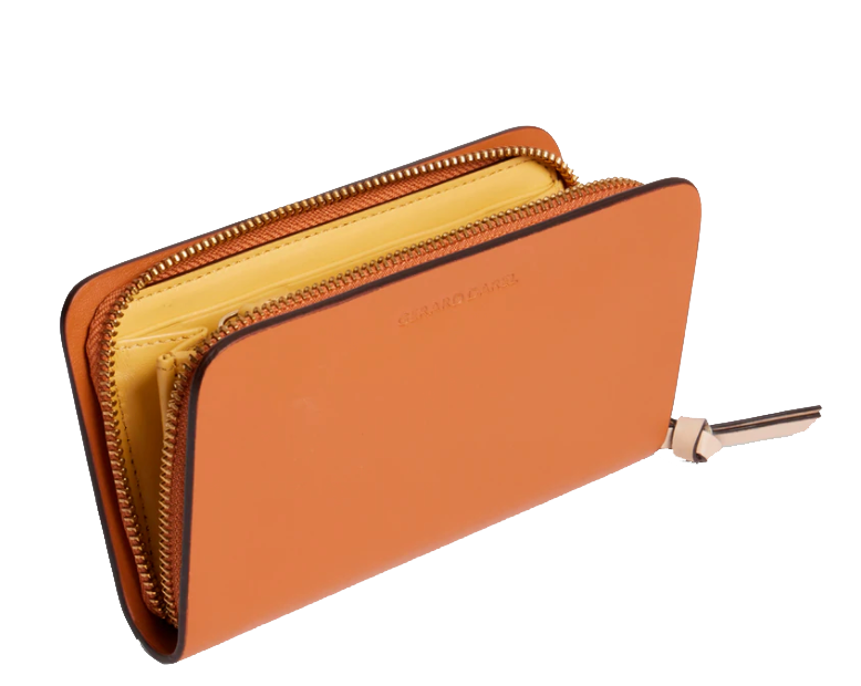 GÉRARD DAREL portefeuille zippé - Tresor - camel/paille/latte BAGADIE PARIS