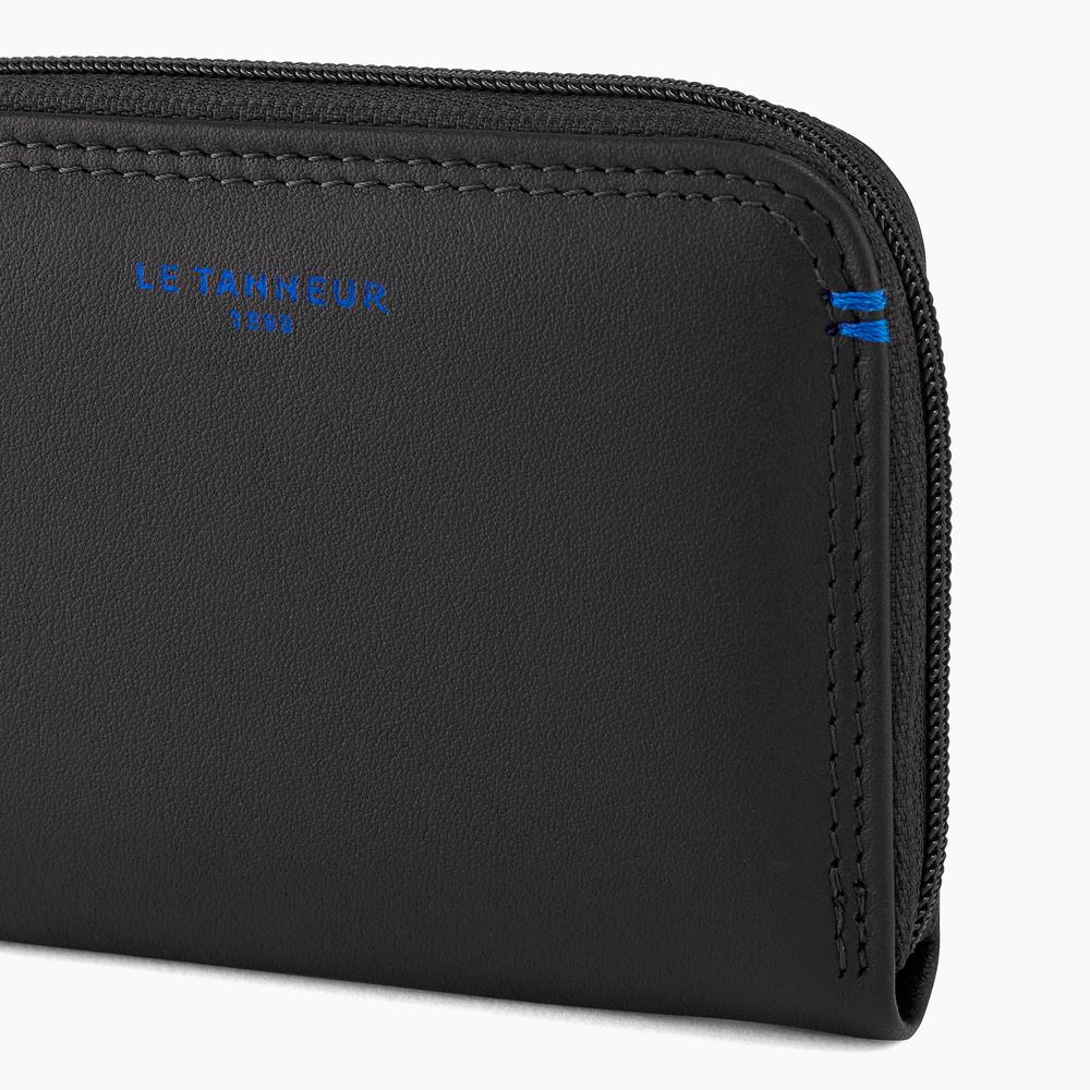 LE TANNEUR - Martin - Porte-monnaie - noir BAGADIE PARIS