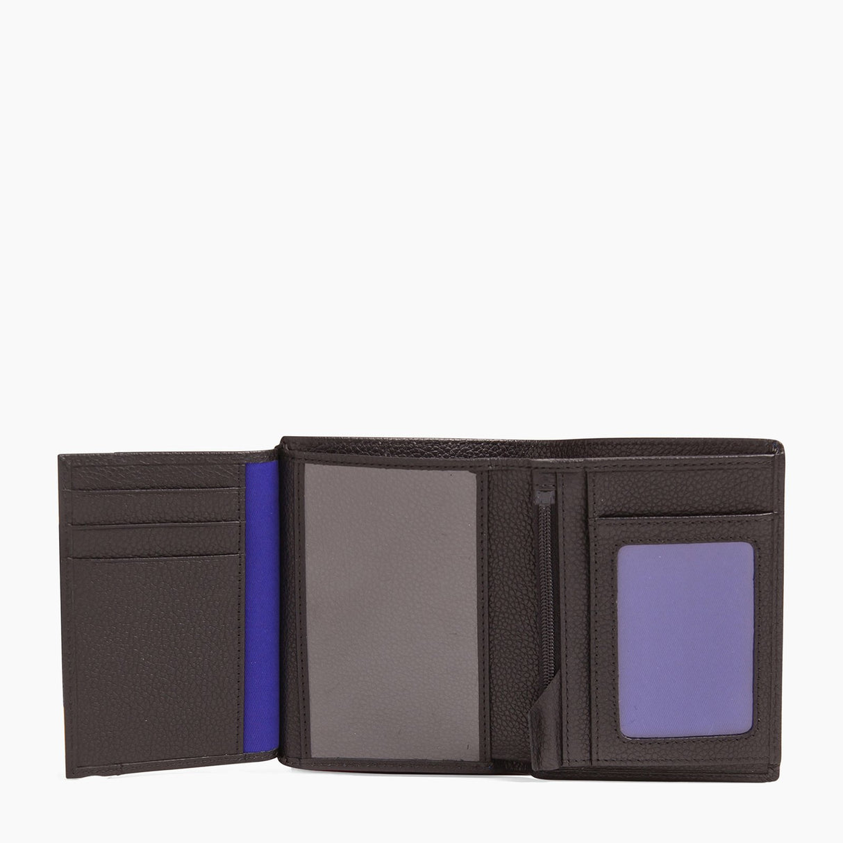 LE TANNEUR - Charles - Portefeuille vertical moyen - Noir Le Bleu BAGADIE PARIS