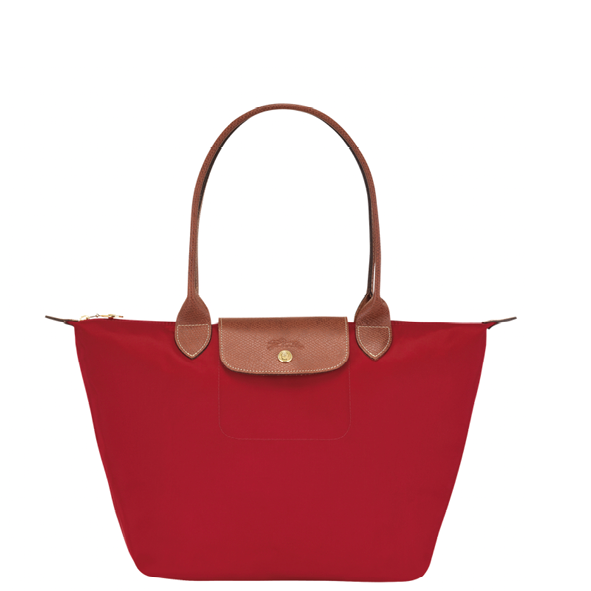 LONGCHAMP - Le pliage original - sac porté épaule S - Rouge BAGADIE PARIS