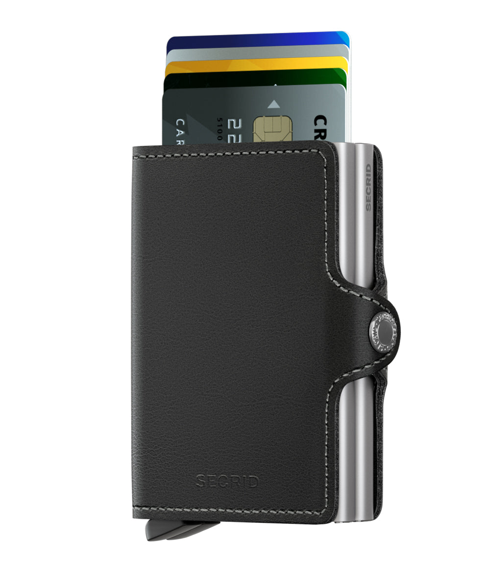SECRID - Porte cartes Twinwallet Original - Noir BAGADIE PARIS