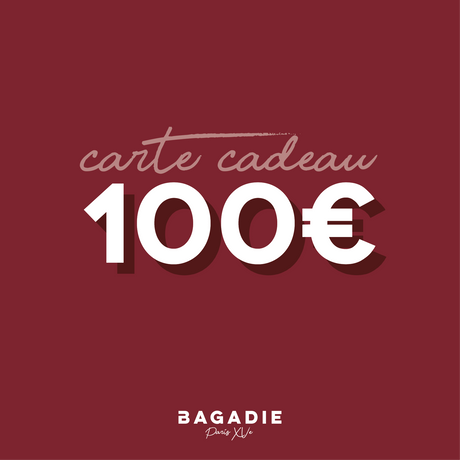 Carte Cadeau Bagadie BAGADIE PARIS