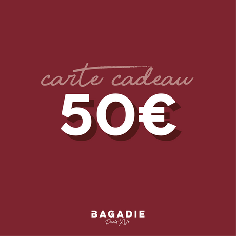 Carte Cadeau Bagadie BAGADIE PARIS