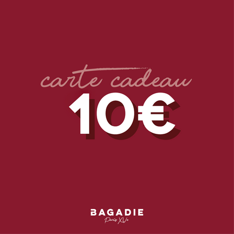 Carte Cadeau Bagadie BAGADIE PARIS