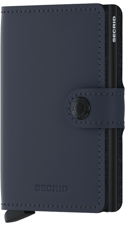 SECRID - Porte cartes Miniwallet Matte - Navy BAGADIE PARIS