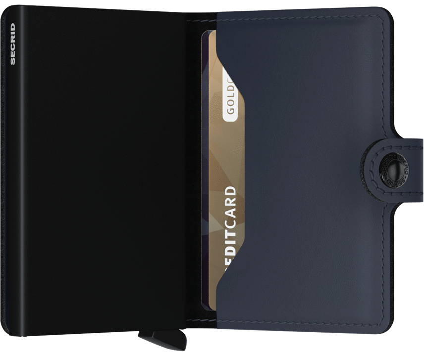 SECRID - Porte cartes Miniwallet Matte - Navy BAGADIE PARIS