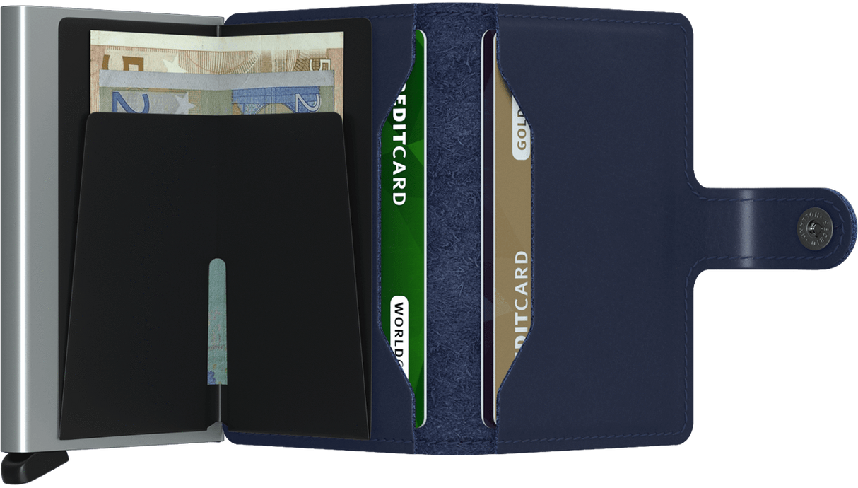 SECRID - Porte cartes Miniwallet Original - Navy BAGADIE PARIS