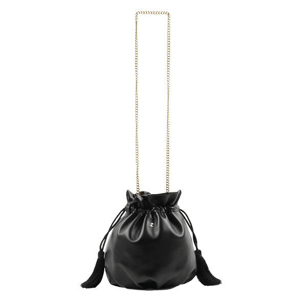 REPETTO - Sac Bourse Petit Air - noir Maroquinerie Femme Bagadie Paris
