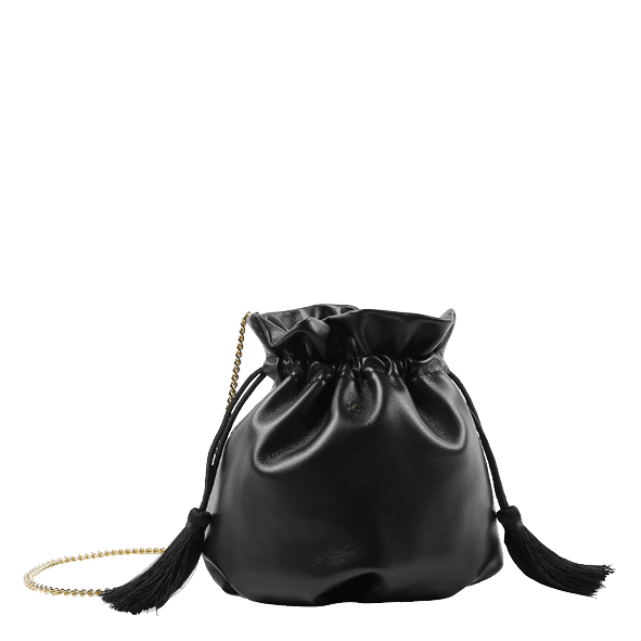 REPETTO - Sac Bourse Petit Air - noir Maroquinerie Femme Bagadie Paris