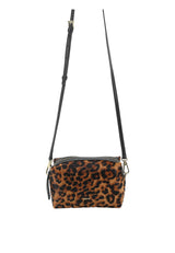 ABRO – Petit sac bandoulière léopard en cuir