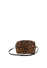 ABRO – Petit sac bandoulière léopard en cuir