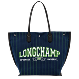 LONGCHAMP - Sac cabas - Essential Toile - Marine