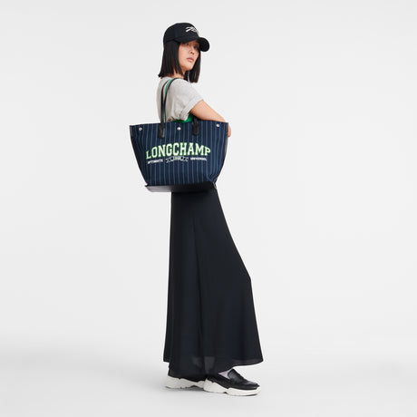 LONGCHAMP - Sac cabas - Essential Toile - Marine