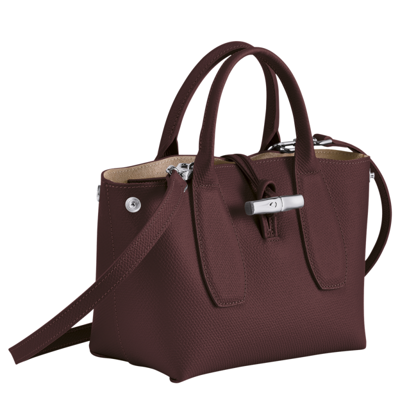 LONGCHAMP - Sac porté main S - Roseau - Bordeaux
