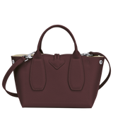 LONGCHAMP - Sac porté main S - Roseau - Bordeaux