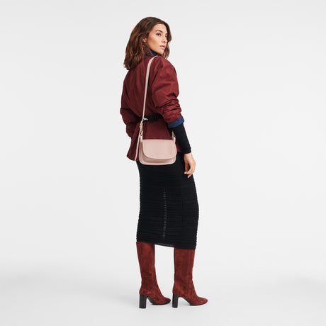 LONGCHAMP - Sac bandoulière S - Le Foulonné - nude