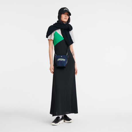 LONGCHAMP - Sac bandoulière XS - Essential Toile - Marine